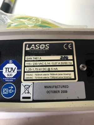 USED Lasos SAN 7460A, LGK 7786P