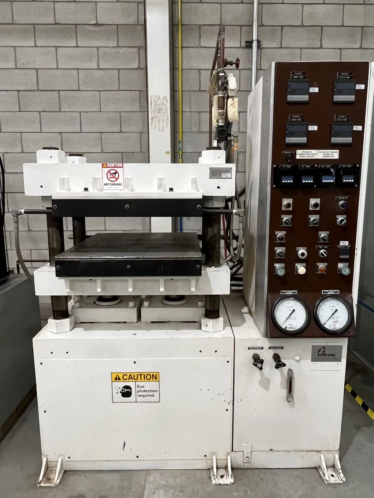 USED WABASH WABASH MIL125-2424-4CTM PRESS