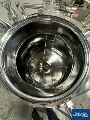 USED Precision 1,200 Liter Precision Stainless Reactor, Hastelloy C276, 45/150#