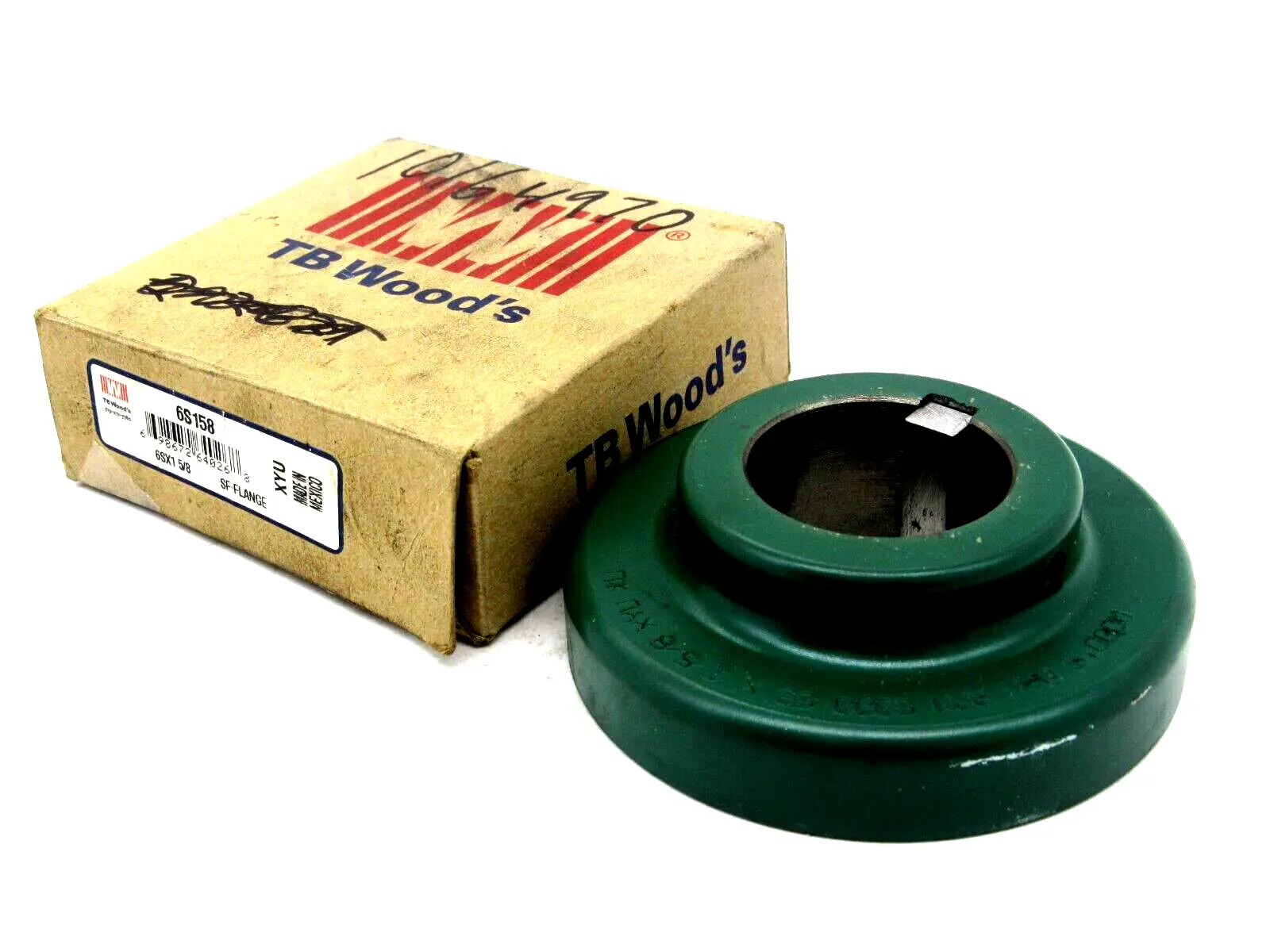 NEW TB WOODS 6S158 COUPLING FLANGE 6SX1 5/8