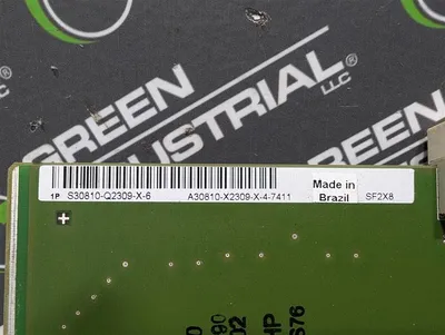 Siemens S30810-Q2309-X-6 Hi-Path SF2X8 Comm Module W30810-Q2309-X6-3/-A6-3 Used