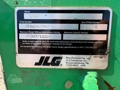 Used 2014 JLG 6042 Telehandlers North Carolina US | Southeastern Equipment Corp #1467761