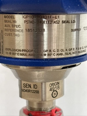 New | in-Stock Foxboro IGP10-TD1D1F-L1 Sensors Indiana US | J&J Industrial Supply #1260409