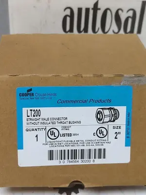New | in-Stock CROUSE-HINDS LT200 Miscellaneous Equipment (Electrical & Power) Ohio US | Surplus Asset Holdings #1244142
