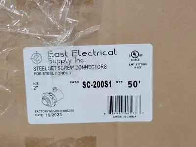 USED EAST ELECTRICAL SUPPLY INC. SC-200S1