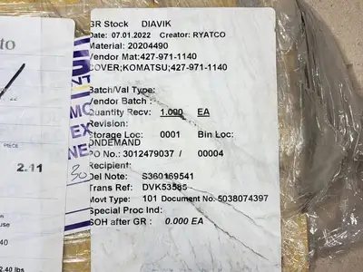 NEW KOMATSU 427-971-1140