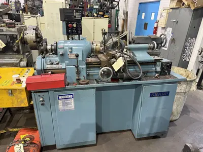 11" X 18" SHARP MODEL #H1118 PRECISION LATHE W/ ENGLISH & METRIC: STOCK #23758