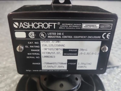 NEW Ashcroft B450 XFSNH