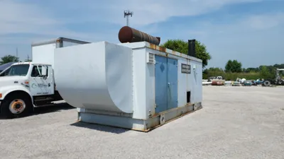 2007 Enclosed CAT C15 Diesel Powered Water Pump Flowserve 5626 GPM 220 Head Ft