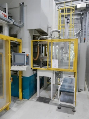 USED LAUFER MSA RKO 500 TON PRESS FOR COMPOSITE MAT.