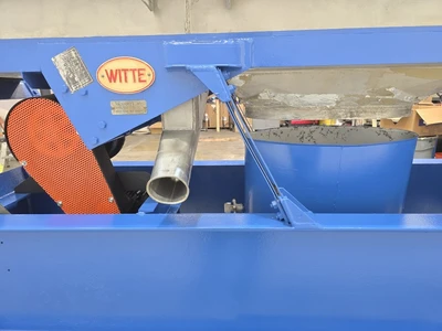 24" Wide X 108" L Witte Fluid Bed Dryer / Classifier With Cyclone