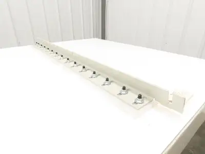 Hytrol BPC/HSS 43" Belt Conveyor Inline Transition Slide Rail Grey 48"OAL