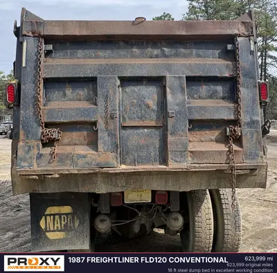 Used 1987 FREIGHTLINER FLD120 CONVENTIONAL Dump trucks New Jersey US | Proxy Equipment #1388591