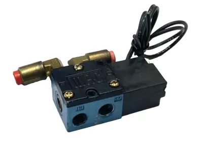 Used MAC Solenoid Valve 4-Way Double 1/8 NPTF 24VDC Solenoid Valves Michigan US | Maverick Industrial Sales #1402170