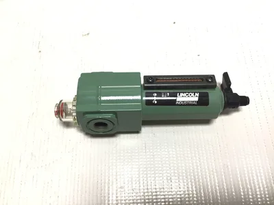 Lincoln 602204 Air Line Lubricator 1/4″ Ports 250PSIG 17Bar Max 150°F 65°C Max