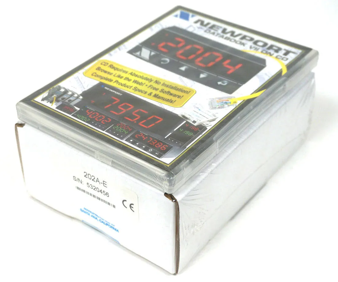 NEW SEALED NEWPORT 202A-E PROCESS METER 202AE