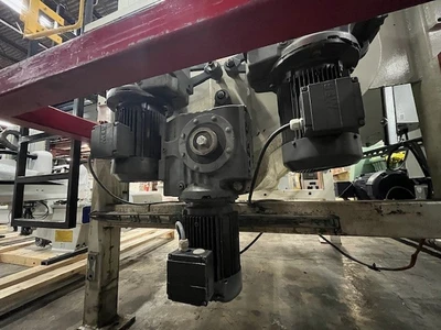 Approx. 150 cu/ft Bin Agitator, (2) Mixing Augers, (1) Discharge Auger