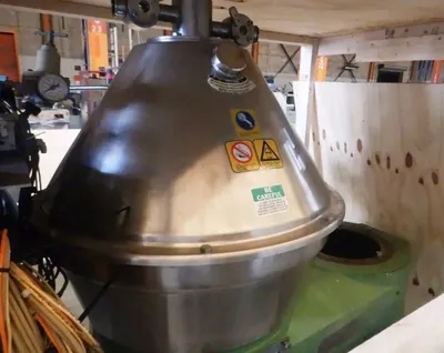 Westfalia SC 35-06-177 Hydrostop clarifier centrifuge, 316SS.