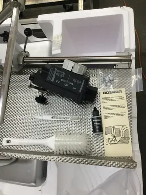 167-0462 Bizerba VSI 330F DT-400 Automatic Food Slicer with Stand
