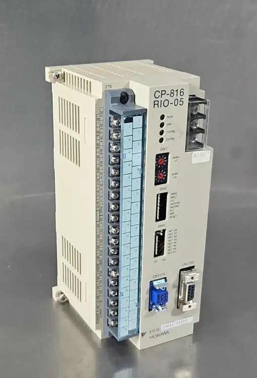 Used Yaskawa YASKAWA CP-816 RIO-05 PLC Processors | Palmetto Automation #1156254