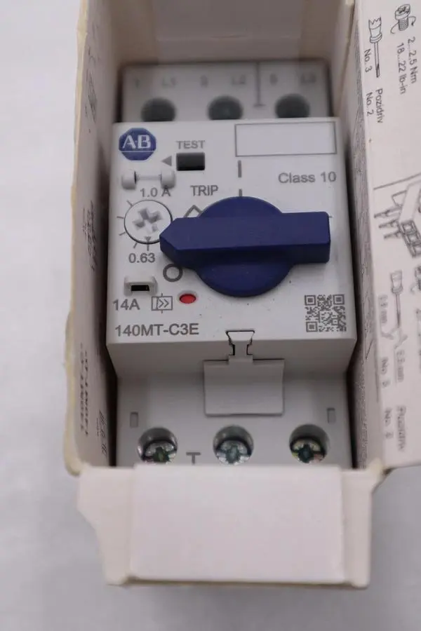 NEW IN BOX Allen Bradley 140MT-C3E-B10 Motor Protection Circuit Breaker #H715A