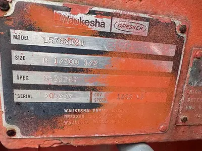 USED WAUKESHA L5792DSU