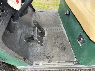 (1) 2015 E-Z-Go golf cart with a Kawasaki gas engine, does not include Club canopy, includes ball wa...