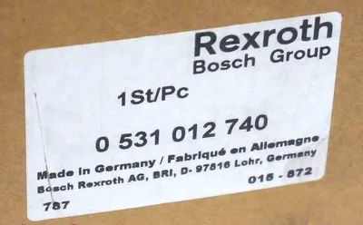 NEW REXROTH 0-531-012-740 BLADDER ACCUMULATOR 0531012740