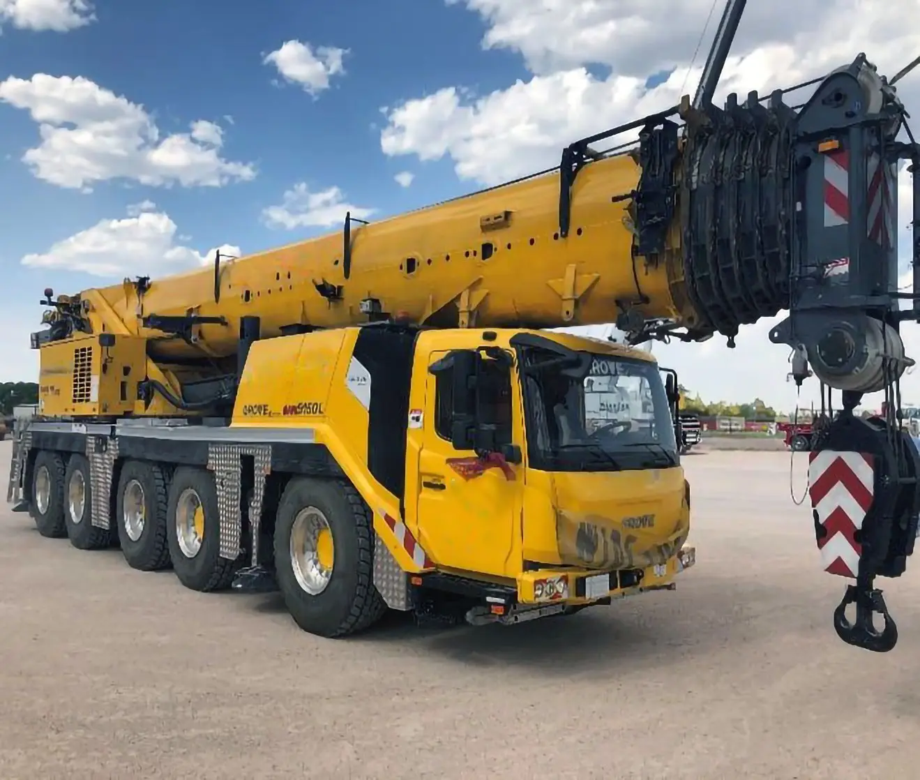 Used 2019 GROVE GMK5150L Rough Terrain Cranes Texas US | Uriquip #1421113