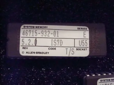 Lot of 3 Allen Bradley Memory Modules 46715-932-01 917 Used