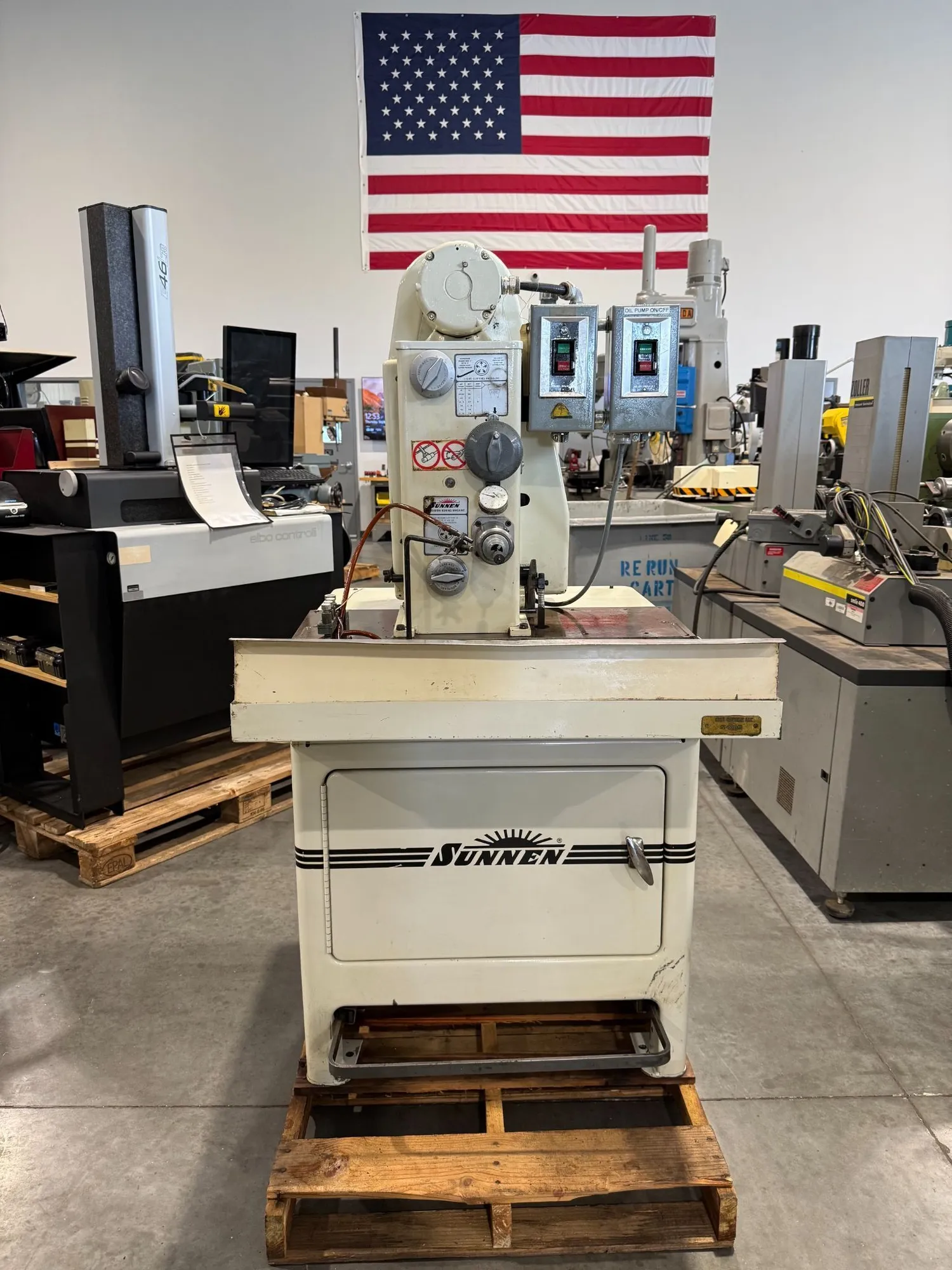 SUNNEN #MBB-1660-D Hone Honing Machine 2005’ USA #8490