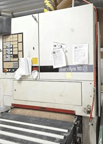 Used 2003 SCM / SCMI SCM 10/S 3 110 Calibrating Sanding Machines Indiana US | Machine Solutions, LLC #1714683