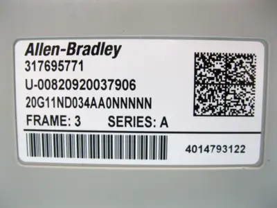 NEW Allen-Bradley 20G-11ND034AA0NNNNN