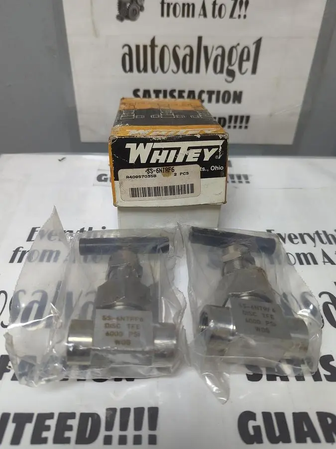 New | in-Stock WHITEY SS-6NTRF6 Misc Electrical & Power Parts Ohio US | Surplus Asset Holdings #1237408