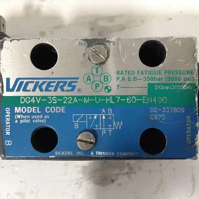 USED VICKERS DG4V3S22AMUHL760EN490
