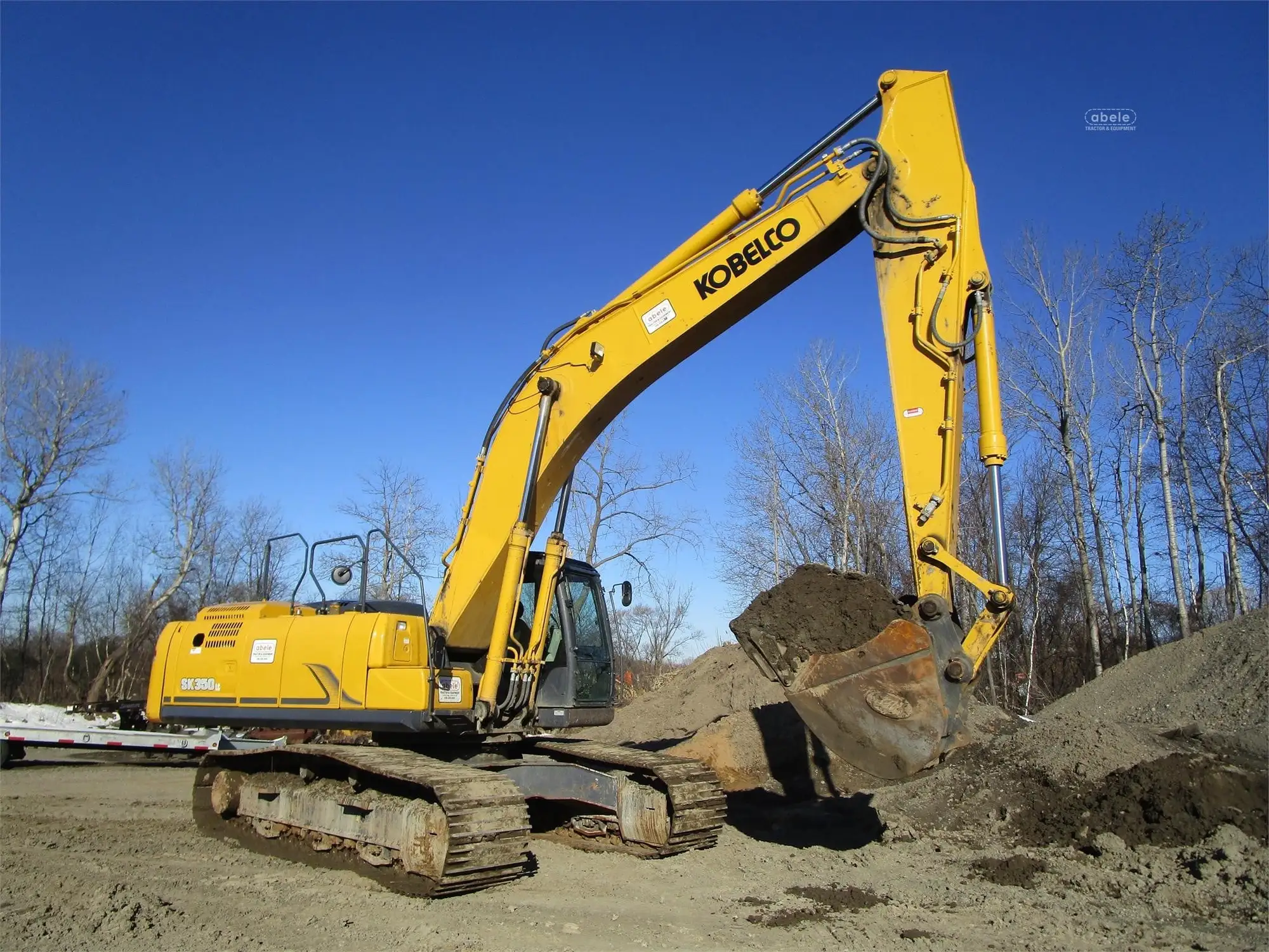 Used 2016 KOBELCO SK350 LC-9E Crawler Excavators | Abele Tractor #1342806