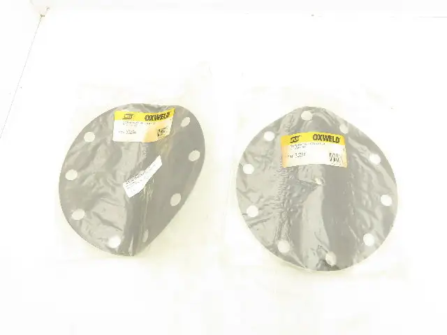 Esab 30Z64 Oxweld Regulator Diaphragm 9-1/2" Diameter Lot Of 2