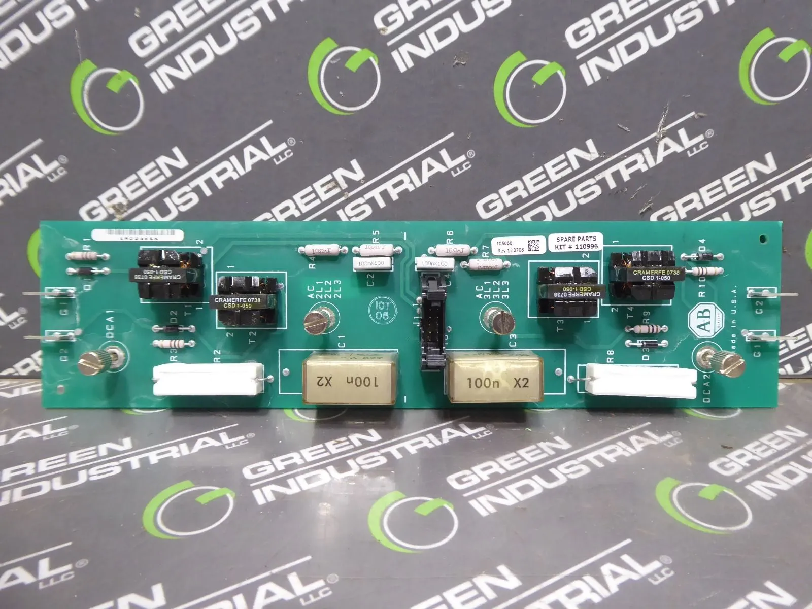 Allen Bradley 105060 Armature Pulse Board Rev. 12 110996 Used