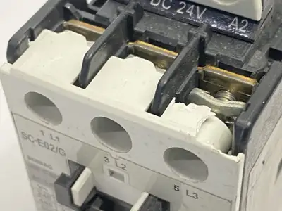 SC-E02G-24VDC | Fuji Electric  Magnetic Contactor 24VDC Coil - Used