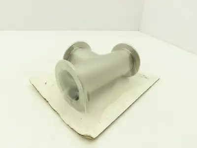 A&N Corporation QF50-200-T 2" NW 50 ISO-QF-Tee Flange Stainless Steel A = 2.76