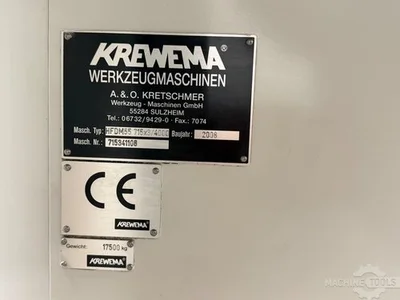 Used KREWEMA HFDM 55 CNC Lathes NL | Mach 4 Metal #1666378