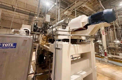 Sharples P5400 sanitary decanter centrifuge, 316/317SS.