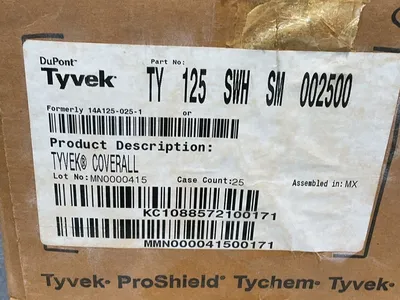 New | in-Stock DUPONT TY 125 SWH SM 002500 Miscellaneous MRO Ohio US | HGR 24 #1260927