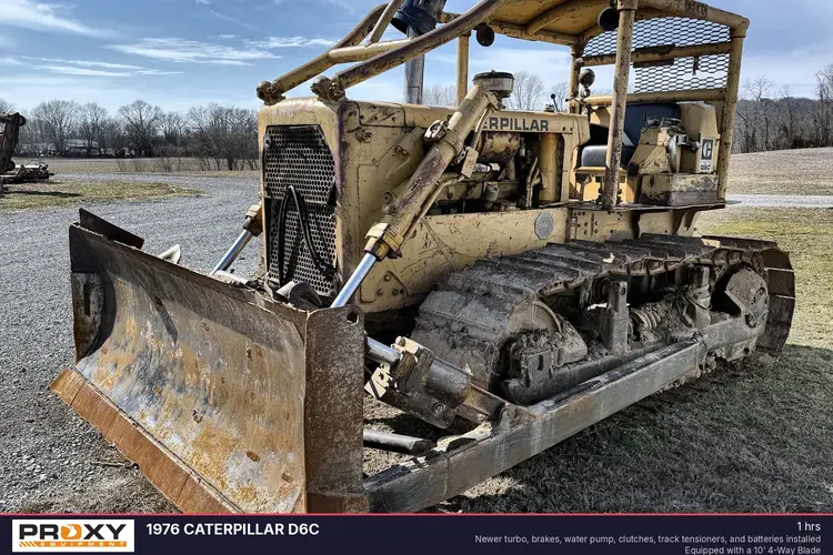 Used 1976 CATERPILLAR D6C Bulldozers Indiana US | Proxy Equipment #1377701