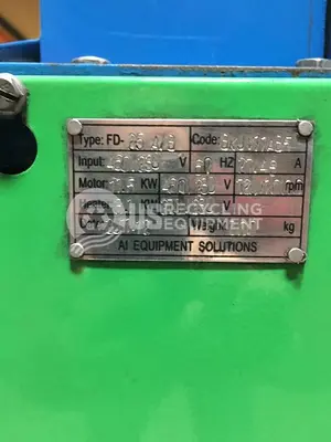 USED 2011 AVANGARD FD-25 A/B HOT MELT DENSIFIER