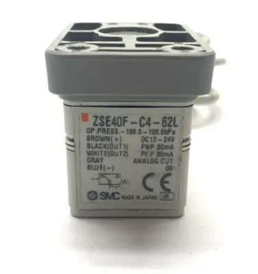 USED SMC HIGH PRECISION VACUUM SWITCH