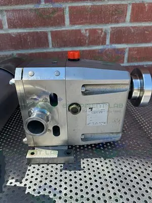 USED VIKING IDEX S2S ROTARY LOBE PUMP W/ STAINLESS 2 HP MOTOR 460V
