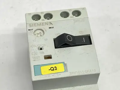 Used Siemens Contactor Starter Combination 0.9-1.25A 400VAC 24VDC Starters Michigan US | Maverick Industrial Sales #1401876