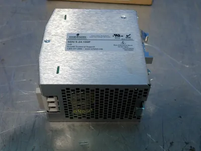 Used EMERSON INDUSTRIAL AUTOMATION SDN 524100P DIN Rail Power Supplies Ohio US | HGR 24 #1064908