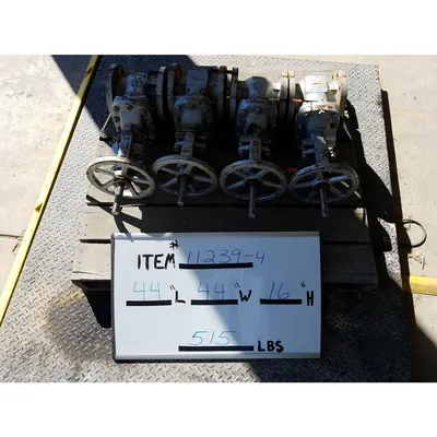 Used Newman Newco 4" Gate Valve - Style Cb2, Class 150